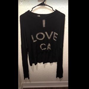 Shirt Size M-L crop top/blouse